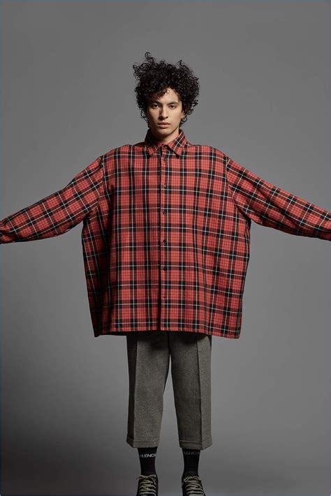 oversized men's clothing